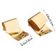 thumbnail image 2 of unbranded 1Par Aretes Para Mujer De Cobre Dorado Geométrico Cuadrado Y Chic Para Fiesta, 2 of 8