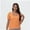 Coral color, variant on Tops for Women Summer Casual Ruffle Trim Sleeve Square Neck T Shirts
