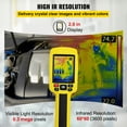 thumbnail image 3 of VEVOR Thermal Imaging Camera, 60x60 (3600 Pixels) IR Resolution Infrared Camera with 2.8" Color Display Screen, Built-in SD Card and Li-ion Battery, for HVAC, Electrical System Automatic Detect, 3 of 9