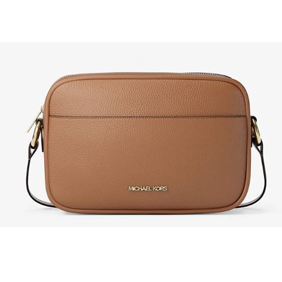 Michael Kors Jet Set Pebbled Leather Camera Crossbody Bag 35R6GTVC7L-230