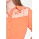 thumbnail image 4 of Blusa con trasparencias y bordado Roman Fashion /Tallas Extras, 8039 (Naranja) naranja 40, 4 of 6