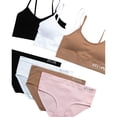 thumbnail image 3 of dELiA*s Girls Training Bra Underwear Set Seamless Training Bralette and Hipster Panties 7 Piece, 3 of 7
