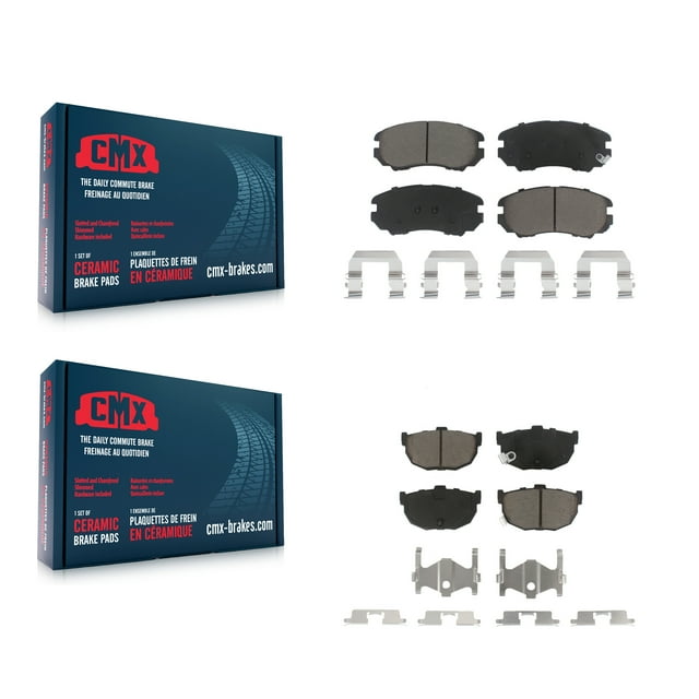 CMX Front Rear Ceramic Brake Pads Kit for Car Hyundai Tiburon KCX-100363