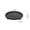 12inch Round Black, variant on Wood Beaded Tray , Distressed Finish - Farmhouse Boho Style - Decorative Tray for Living Room, Coffee Table, Kitchen Table or Serving Tray