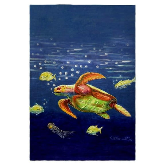 20 x 20 in. Dicks Sea Turtle Guest Towel