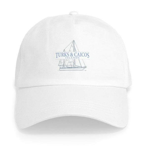 CafePress - Turks And Caicos Cap - Adjustable 100% Brushed Unisex Casual Cotton Baseball Cap, Beige, 1