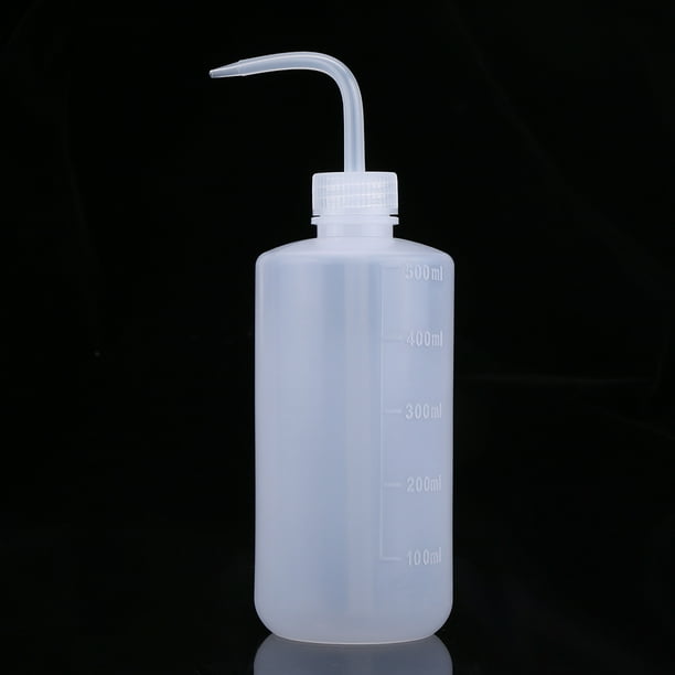 Botella de tatuaje de laboratorio médico 2 botellas exprimibles de 500 ml accesorios para tatuajes Botella exprimible de grado profesional