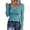 Sky Blue, variant on Long Sleeve Crop Tops for Women Workout Round Neck Layer Slim Fit Y2k Tops Solid Crewneck T-Shirt Basic Undershirts Tops Layering Tight Basic Thermal Tee Streetwear