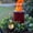 Red, variant on Eclaron 7.5" Tabletop Fire Pit - Smokeless & Portable Mini Fire Bowl, Dual Fuel, 304 Stainless Steel with Carry Bag for Outdoor