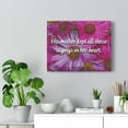 thumbnail image 2 of Scripture Walls  Sayings In Her Heart Luke 2:51 Bible Verse Canvas Christian Wall Art Ready to Hang Unframed, 2 of 16