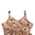 thumbnail image 4 of Toddler Girls Overalls Floral Sling Romper Sleeveless Jumpsuit Suspender Pants, 4 of 6