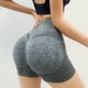 thumbnail image 2 of Pantalones cortos de yoga de cintura alta Fitness Leggings de gimnasio para mujer (gris L/XL) Tmvgtek Deportes Acuáticos, 2 of 6