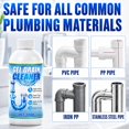 thumbnail image 5 of Gel Drain Cleaner Clog Remover: -Purpose Cleaning Solution for Kitchen, Bathroom & Shower Drains | Prevents Build-Up | Safe for Household Pipes & Septic Systems(2Pcs), 5 of 6