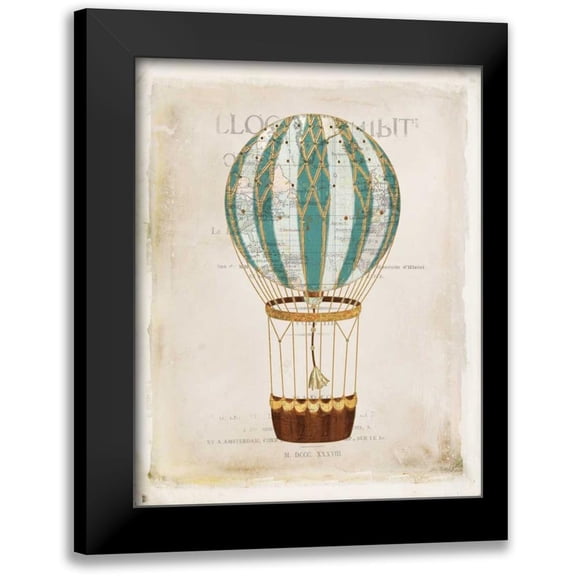 Pertiet, Katie 12x14 Black Modern Framed Museum Art Print Titled - Balloon Expo IV