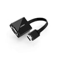 thumbnail image 1 of UGREEN Active HDMI to VGA Adapter with 3.5mm Audio Jack HDMI Male to VGA Female up to 1080P for PC, Laptop, Ultrabook, Raspberry Pi, Chromebook (Black), 1 of 2