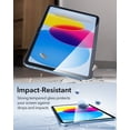 thumbnail image 5 of ESR 2-Pack Screen Protector Compatible with iPad A16 11th/10th Gen (11 Inch/10.9, 2025/2022), 9H Tempered Glass with Alignment Frame, Anti-Scratch & HD Clarity, Bubble-Free & Pencil Support, 5 of 9