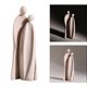 thumbnail image 4 of Escultura coleccionable de resina con temática familiar abstracta, estatua para salas de estar, Beige_A, 4 of 9
