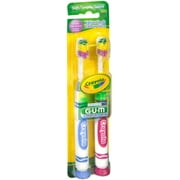 GUM Crayola Toothbrushes Soft 2 Each (Pack of 2)