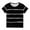 Black, variant on AJTQTH Shirts for Kids Striped Crewneck T-Shirt Tops Girls Boys Unisex Short-Sleeved Tees Summer Relaxed Fit Lightweight Clothes Outfits Black 7 Years