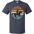 thumbnail image 3 of Inktastic Rodeo Team Roping Cowboy T-Shirt, 3 of 5