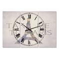 thumbnail image 1 of DesignArt Take Me To Paris Large Wall Clock, 1 of 2