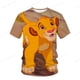 thumbnail image 1 of Kawaiisimba y Nara Rey León impreso 3D camiseta mujer casual suelta Unisex camiseta Harajuku camiseta verano niñas niños T-shirt160 Gao Jinjia LED, 1 of 2