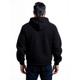 thumbnail image 2 of John Deere Men’s Reinforced Pull Over Fleece Hoodie With Nylon Trim, Sizes S-3XL, 2 of 6