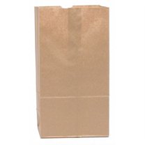 GEN #3 Paper Grocery Bag, 30-lb Kraft, Standard, 500 Bags (BAGGK3500)