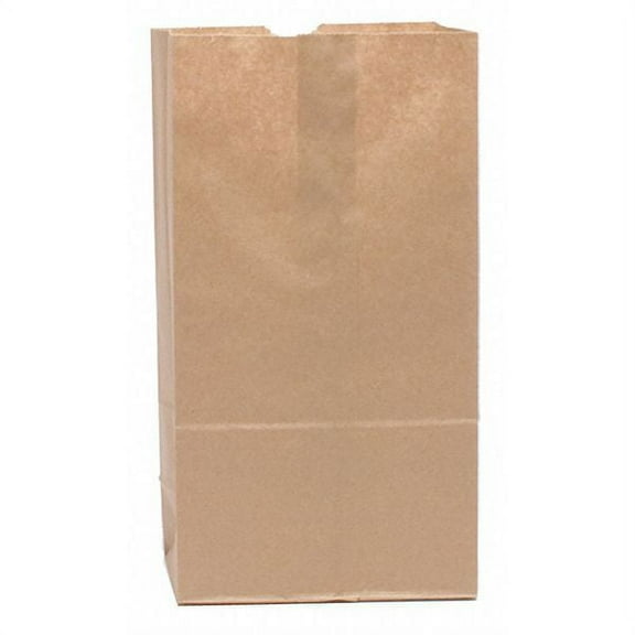 GEN #3 Paper Grocery Bag, 30-lb Kraft, Standard, 500 Bags (BAGGK3500)