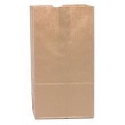 Grocery Paper Bags 30 Lbs Capacity #3 4.75"W X 2.94"D X 8.56"H Kraft 500 Bags | 1 Bundle