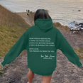 thumbnail image 5 of Women's Word Graphic Vintage Hoodie Long Sleeve Sweatshirt, 5 of 6