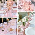 thumbnail image 6 of Bxaolu 1PC Cheesecloth Table Runner - 5.9ft Boho Gauze Cheese Cloth Table Runners for Bridal&nbsp;Decoration Wedding Party Summer Garden Farmhouse[Pink], 6 of 6