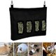 thumbnail image 2 of Rabbit Hay Feeder Bag, Guinea Pig Hay Feeder Storage, Rabbit Feeder Hay Feeder for Rabbit Guinea Pig-Black, 2 of 4