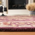 thumbnail image 4 of Safavieh Empire Naira Oriental Wool Area Rug, Burgundy, 8' x 8' Round, 4 of 10