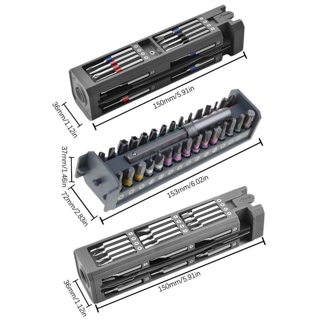 30/40/44 in 1 Precision Screwdriver Set For Laptop Smartphones Repair Hand Tool