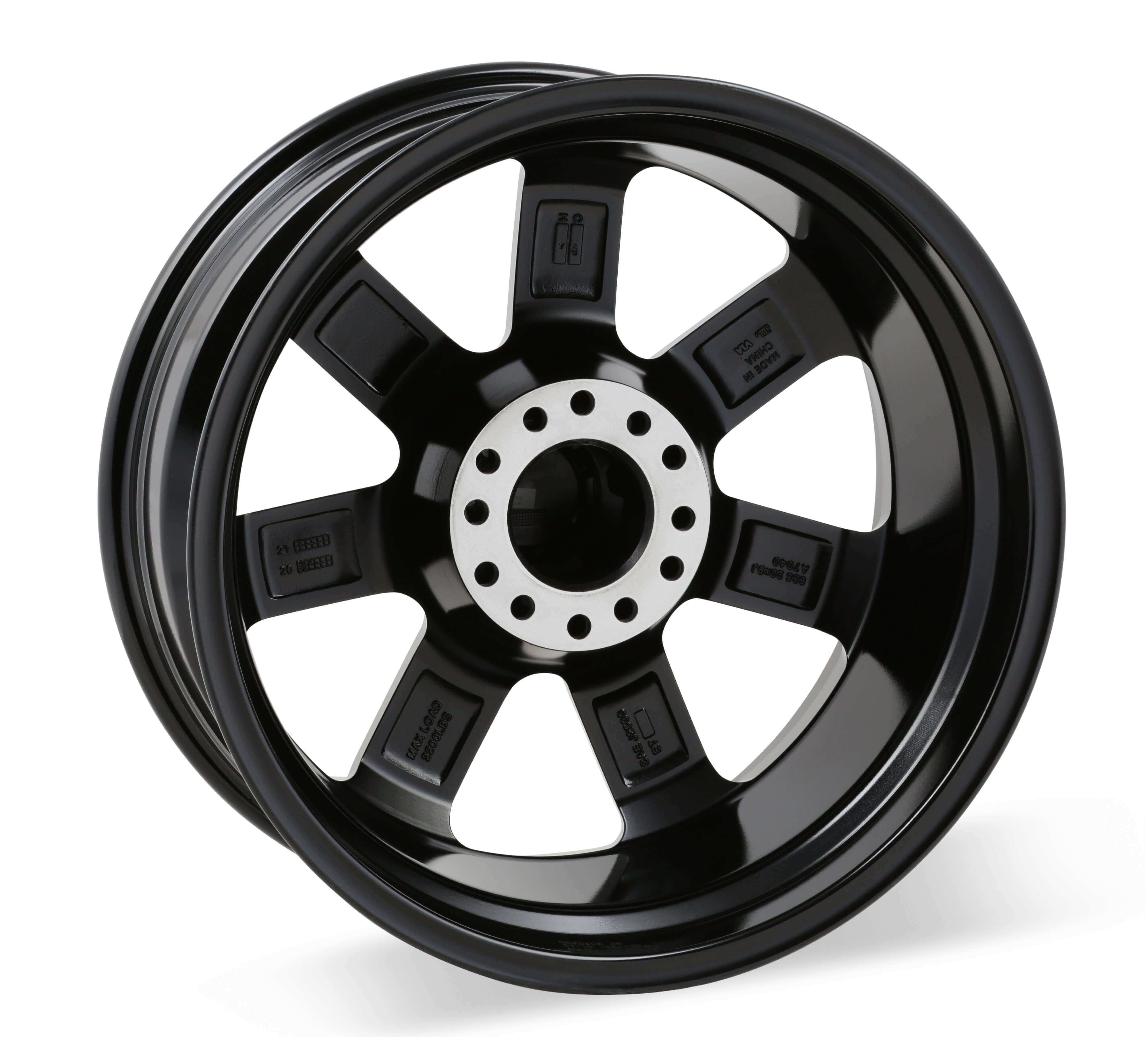 REV Wheels 885B-2903212 885 Series 20x9 4.53 bs 5x5/5x127/5x5.5/5x139.7 Black