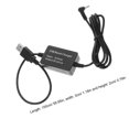 thumbnail image 2 of unbranded Cable USB Step Up Negro Para Carga Con Salida 12V Compatible Con Electrodomésticos, 2 of 8