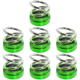 thumbnail image 1 of 7uds. Ambientador solar de doble anillo con rotación de fragancia de perfume para coche (verde degradado), 1 of 2