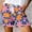 Blue, variant on HAIJIE Swim Board Shorts Adjustable Ruched Side Bikini Shorts Cute Shorts Casual Shorts Going Out Shorts for Girlfriend Women Summer Pull on Short