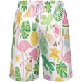 thumbnail image 3 of GZHJMY Flamingo Pajama Pants Short for Men, Lounge Pants Lightweight Men Pajama Bottoms with Drawstring Pockets, Christmas New Year Birthday Gifts, XX-Large, 3 of 7