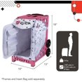 thumbnail image 4 of Bolsa Insertable Deportiva ZUCA Anaconda Negra Resistente al Agua, 4 of 7