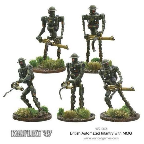 Konflikt '47 British Automated Infantry with MMG