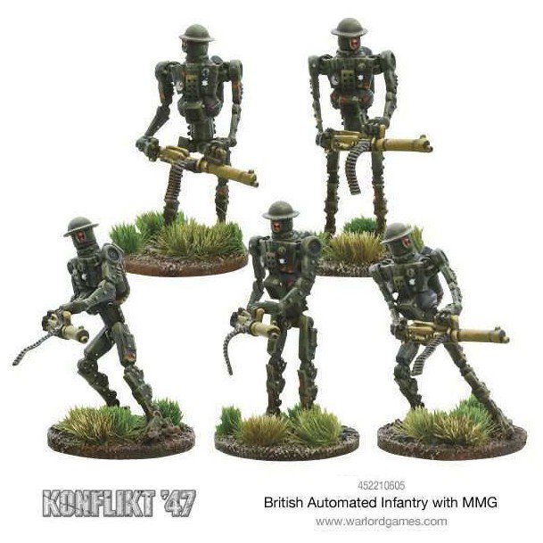 Konflikt '47 British Automated Infantry with MMG