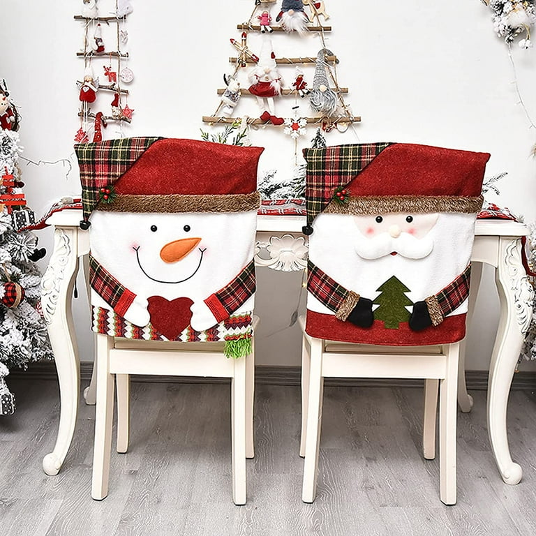 Walmart christmas chair covers sales