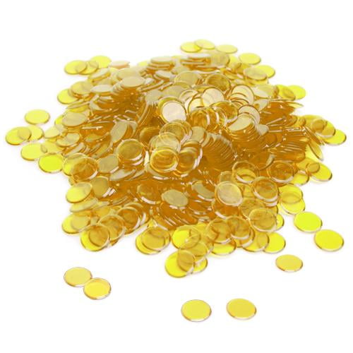 [Pack of 4] 300 Pack Yellow Bingo Chips