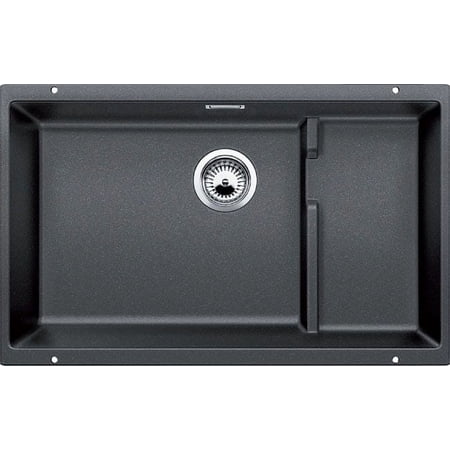 Blanco 519450 28-3/4" Precis Cascade Super Single , Anthracite