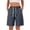 Gray #35, variant on Evdexr Cargo Shorts for Women Knee Length Drawstring Bermuda Shorts 2026 Belted Hiking Shorts Lightweight Elastic Waist Casual Short with Multi Pockets Black L