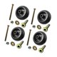 thumbnail image 1 of Kit de ruedas para plataforma de corte, accesorios para cortacésped, piezas de repuesto, kit de tornillería para Kit de 4 piezas, 1 of 9