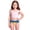 Blue, variant on Shadoumai Girl Period Swimsuits Swimwear Tummy Control Cutout One Piece Bathing Suit 9-16 Years