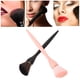 thumbnail image 5 of Maquillaje 2pcs cepillo de contorno en ángulo negro rosa fibra artificial para colorear de cerebro de maquillaje de cerdas Suaves, 5 of 7